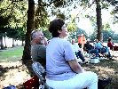 Chatting in the Shade