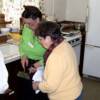 In the kitchen 3